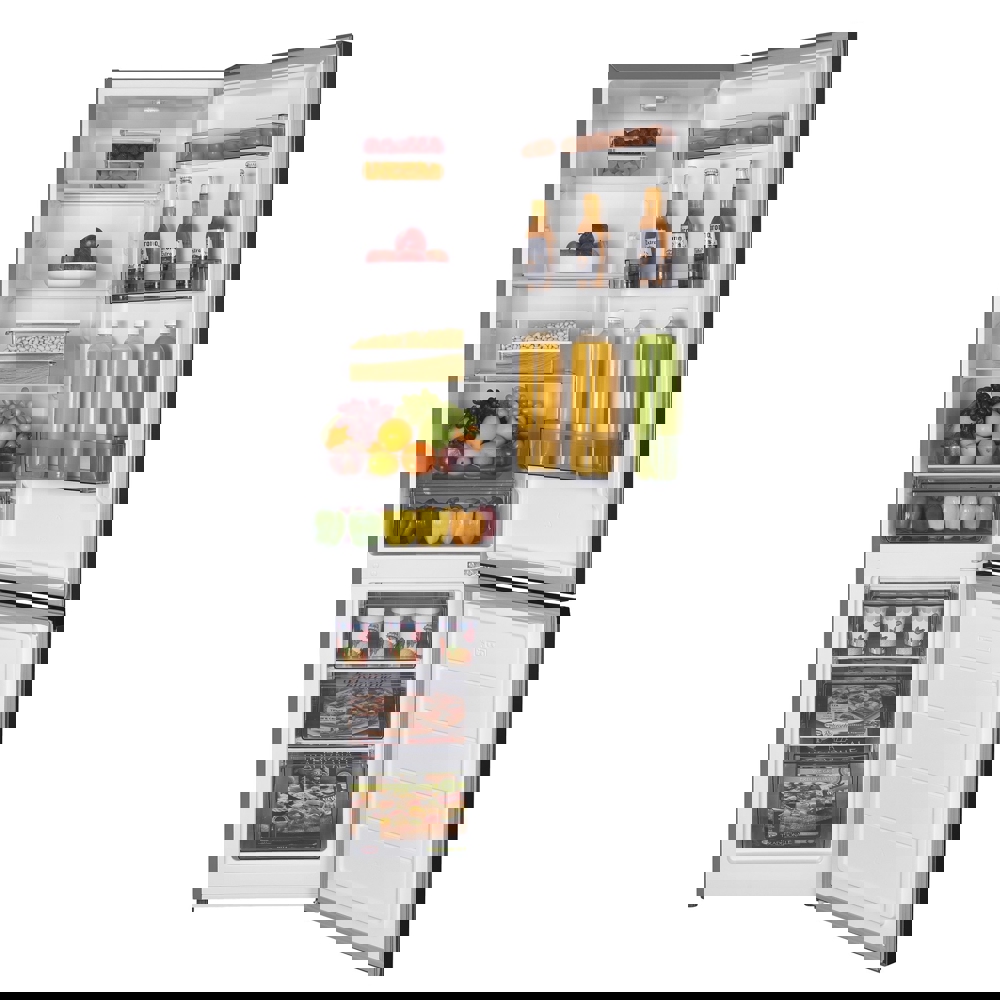 მაცივარი Tesla RC2600HXE, 262L, E, 40Db, Refrigerator, Inox