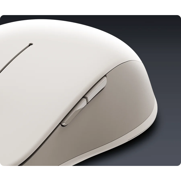 Mouse Xiaomi X57863 Dual-mode 2, Wireless, Bluetooth, 2.4GHz, White