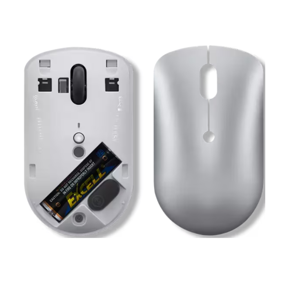 მაუსი Lenovo GY51D20869 540, Wireless, USB-C, Mouse, Cloud Grey