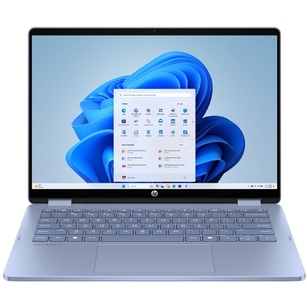 Notebook HP C1UN3EA OmniBook 5 Flip, 14", Core 3-100U, 8GB, 512GB SSD, Integrated, Sky Blue