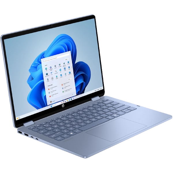 Notebook HP C1UN3EA OmniBook 5 Flip, 14", Core 3-100U, 8GB, 512GB SSD, Integrated, Sky Blue