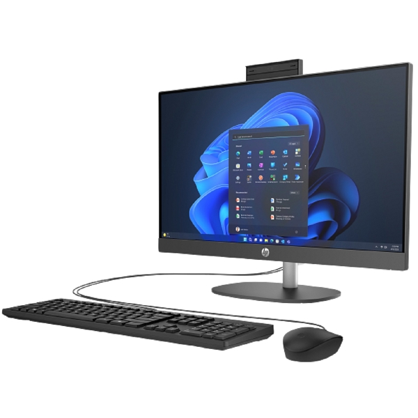 All In One Computer HP 9M9G0AT, 23.8", i5-1334U, 16GB, 512GB SSD, Integrated, Black