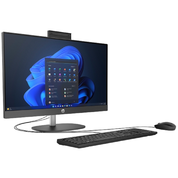 All In One Computer HP 9M9G0AT, 23.8", i5-1334U, 16GB, 512GB SSD, Integrated, Black