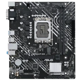 დედა დაფა Asus 90MB1H70-M0EAY0 PRIME H610M-F D4 R2.0, LGA1700, DDR4 DIMM, 64GB