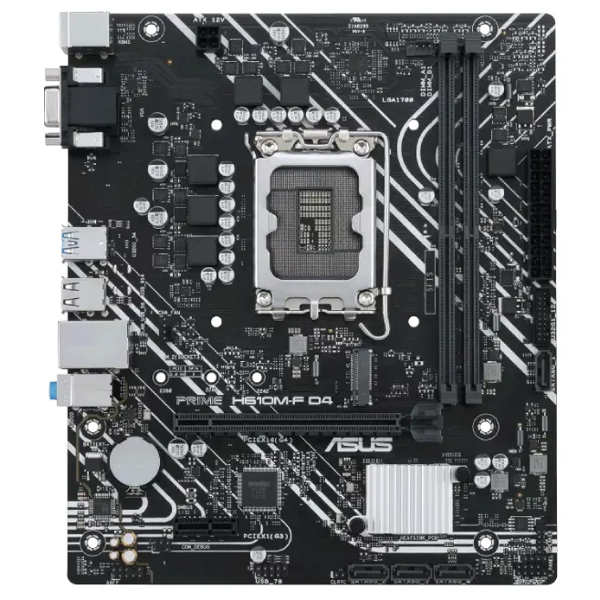 დედა დაფა Asus 90MB1H70-M0EAY0 PRIME H610M-F D4 R2.0, LGA1700, DDR4 DIMM, 64GB