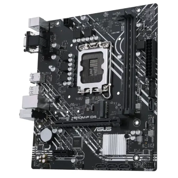 დედა დაფა Asus 90MB1H70-M0EAY0 PRIME H610M-F D4 R2.0, LGA1700, DDR4 DIMM, 64GB