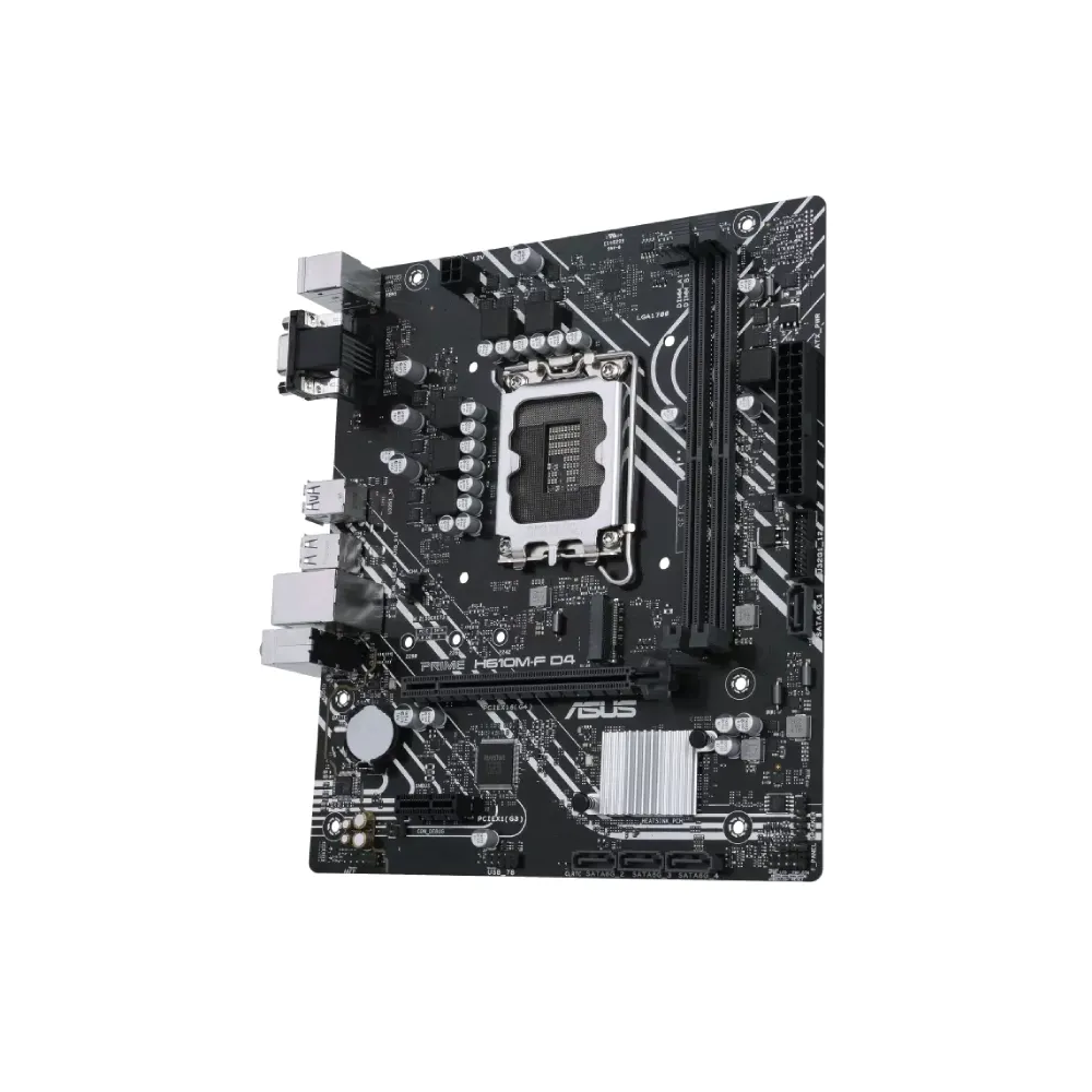 დედა დაფა Asus 90MB1H70-M0EAY0 PRIME H610M-F D4 R2.0, LGA1700, DDR4 DIMM, 64GB