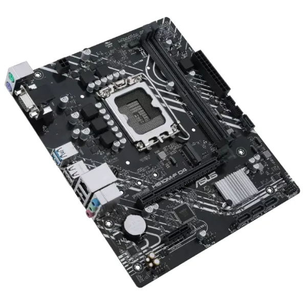 დედა დაფა Asus 90MB1H70-M0EAY0 PRIME H610M-F D4 R2.0, LGA1700, DDR4 DIMM, 64GB