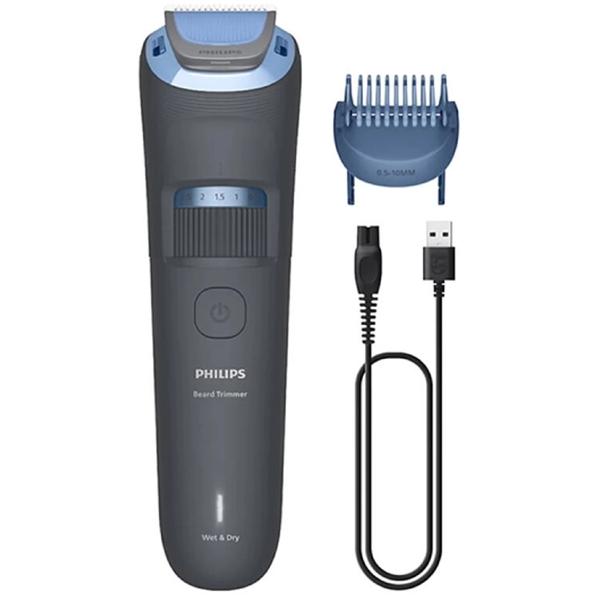 წვერსაპარსი Philips BT3617/15, Electric Shaver, Blue