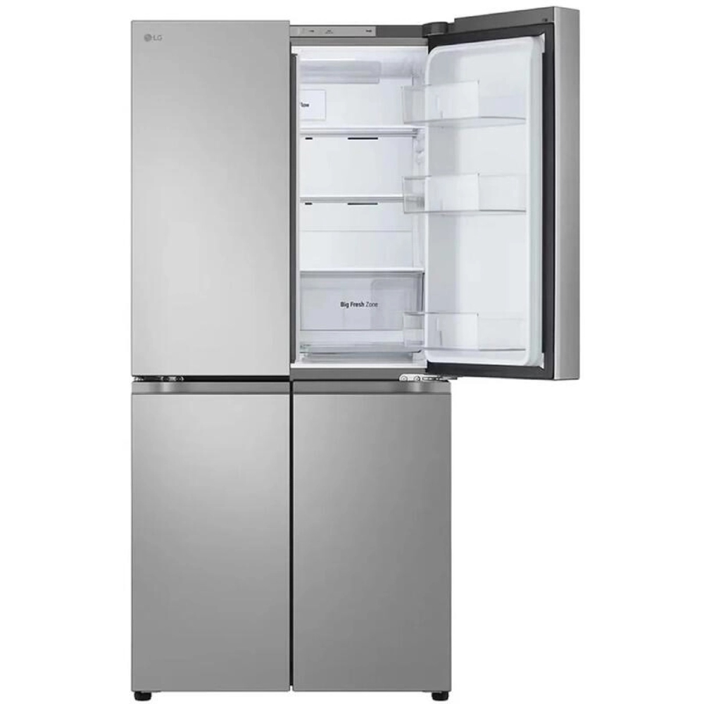 Refrigerator LG GR-B22FFLZB.APYQMER, 530L, A+, No Frost, Silver
