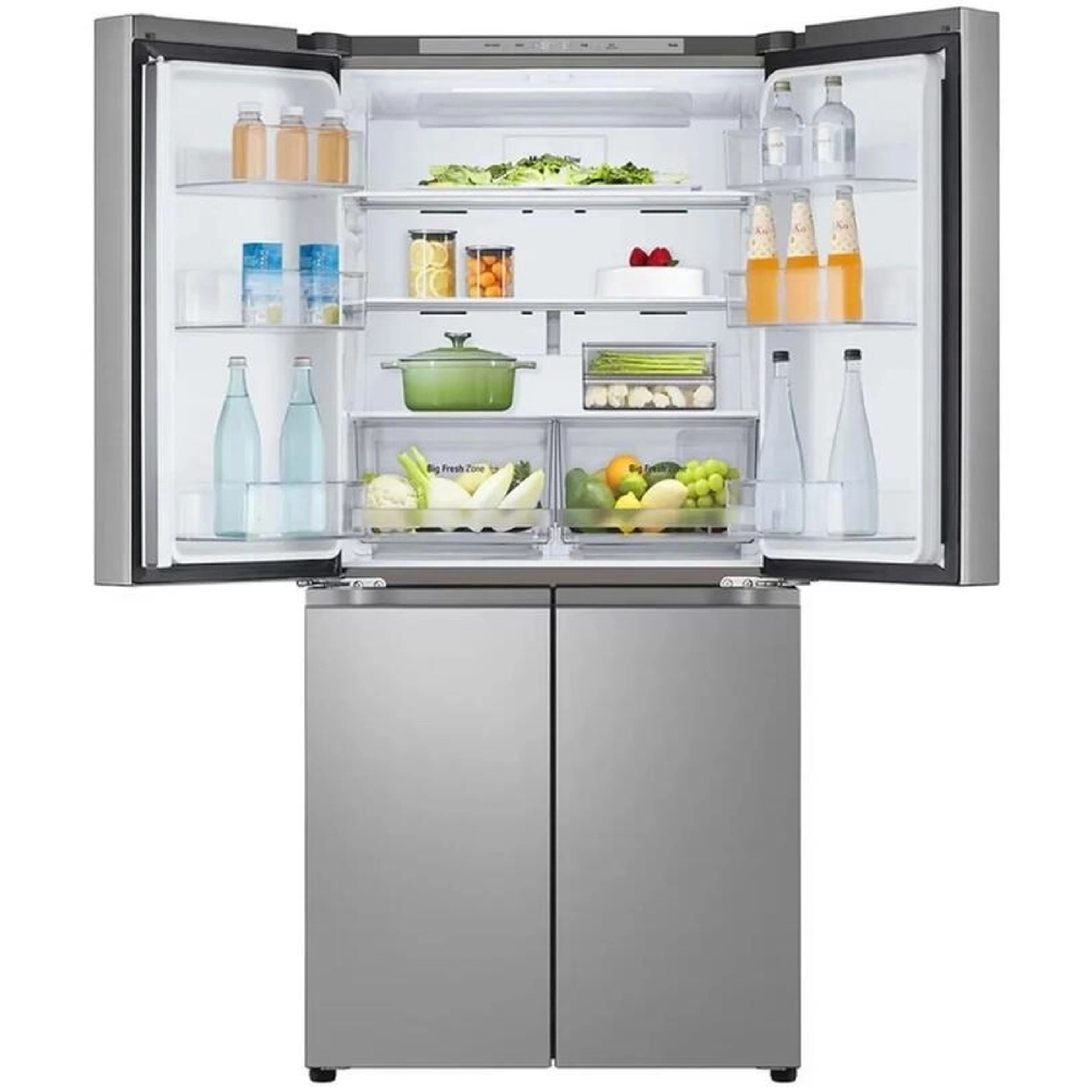 მაცივარი LG GR-B22FFLZB.APYQMER, 530L, A+, No Frost, Refrigerator, Silver