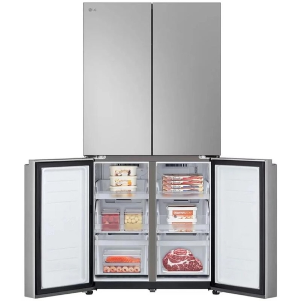 მაცივარი LG GR-B22FFLZB.APYQMER, 530L, A+, No Frost, Refrigerator, Silver