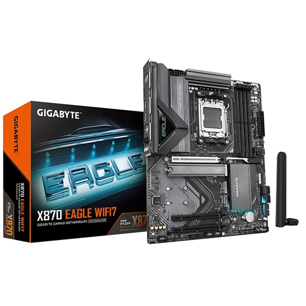 დედა დაფა Gigabyte 9MX87EG7-00-G11 X870 EAGLE WIFI7 1.1, AM5, DDR5 DIMM, 256GB