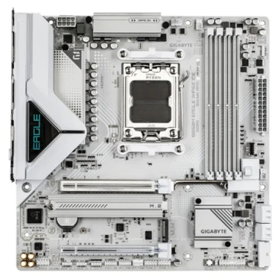 დედა დაფა Gigabyte 9MB85ML6E-00-G10 B850M EAGLE WIFI6E ICE 1.0, AM5, DDR5 DIMM, 256GB