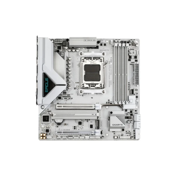 დედა დაფა Gigabyte 9MB85ML6E-00-G10 B850M EAGLE WIFI6E ICE 1.0, AM5, DDR5 DIMM, 256GB