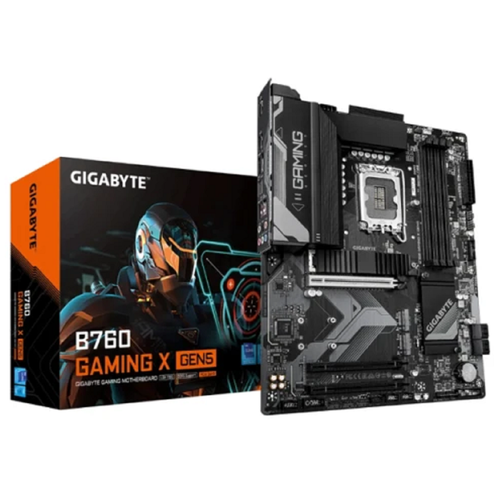 დედა დაფა Gigabyte 9MB76GX55-00-G10 B760 GAMING X GEN5 1.0, LGA1700, DDR5 DIMM, 256GB