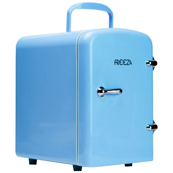 მინი მაცივარი Freeza Mini Fridge, 4L, Refrigerator, Blue
