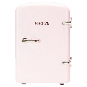 მინი მაცივარი Freeza Mini Fridge Pink, 4L, Refrigerator, Pink