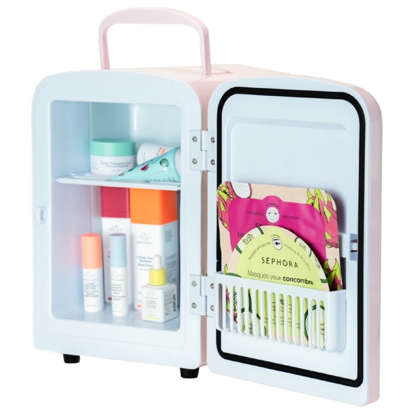 მინი მაცივარი Freeza Mini Fridge Pink, 4L, Refrigerator, Pink