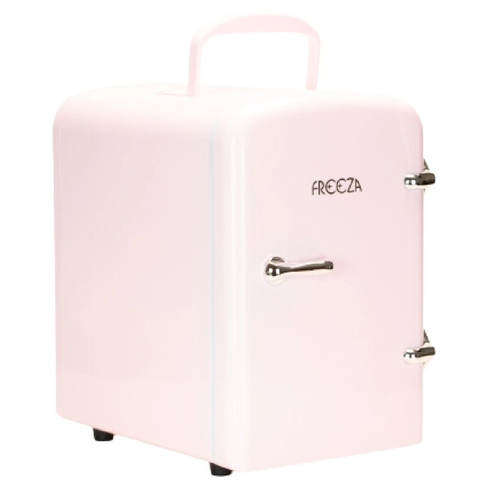 მინი მაცივარი Freeza Mini Fridge Pink, 4L, Refrigerator, Pink