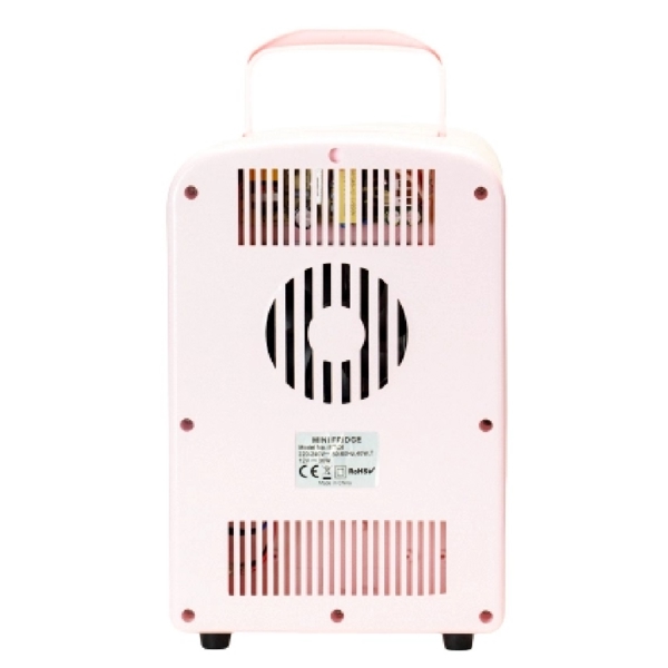 მინი მაცივარი Freeza Mini Fridge Pink, 4L, Refrigerator, Pink
