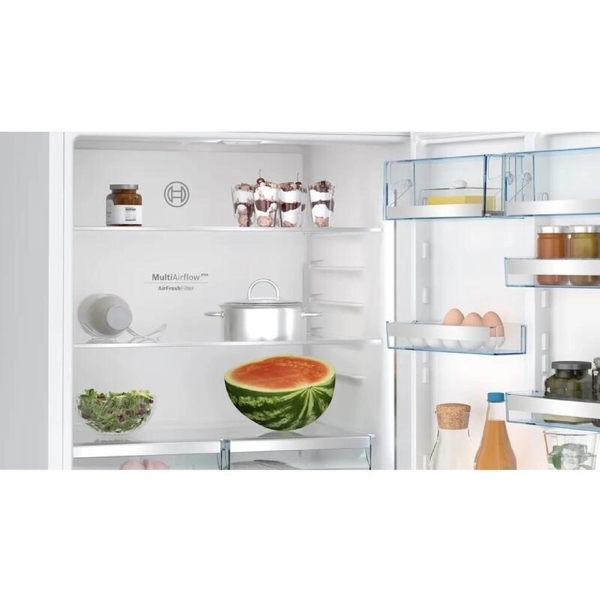 Refrigerator Bosch KGP76AWC0N, 526L, C, 36dB, No Frost, White