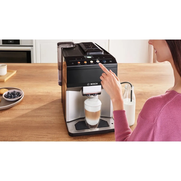 Coffee Machine Bosch TPE40307, 1500W, 1.9L, Silver/Black
