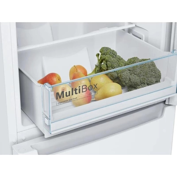 Refrigerator Bosch KGN33NW206, 279L, A+, 42dB, No Frost, White
