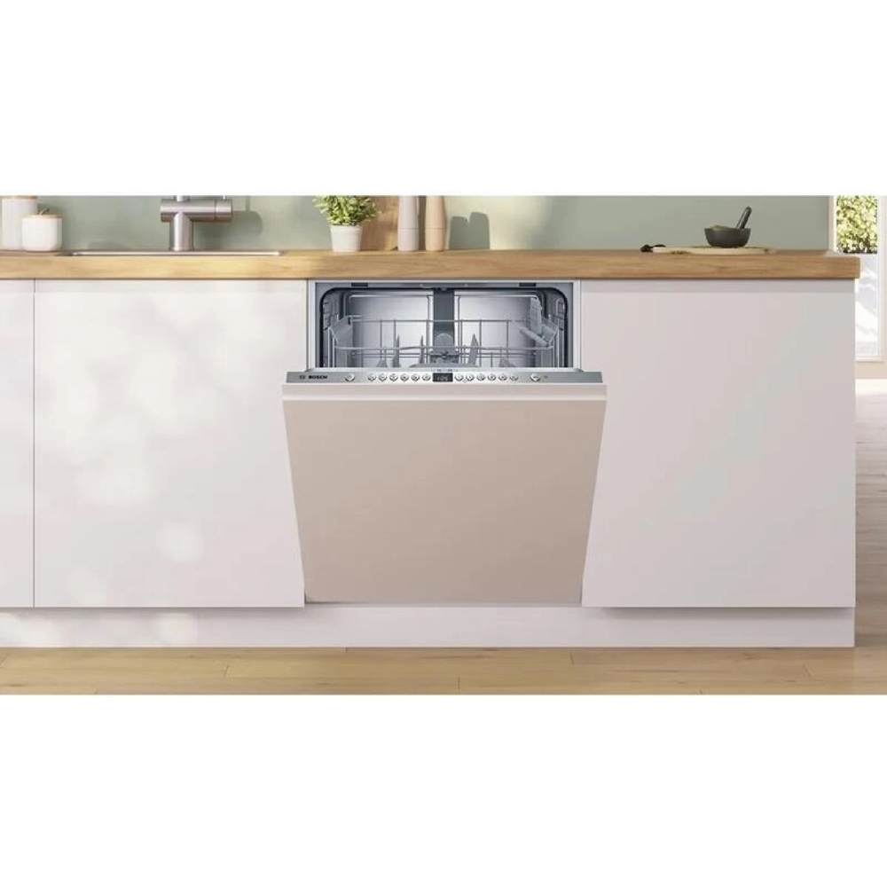 ჩასაშენებელი ჭურჭლის სარეცხი მანქანა Bosch SMV26AX00Q, A, Built-in Dishwasher, White