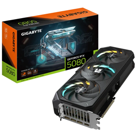 Graphic Card Gigabyte GV-N5080GAMING OC-16GD GAMING OC, GeForce RTX5080, 16GB, 256Bit, DP, HDMI, Black
