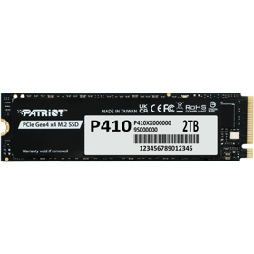 Internal Hard Drive Patriot P410P2TBM28H P410, 2TB, M.2