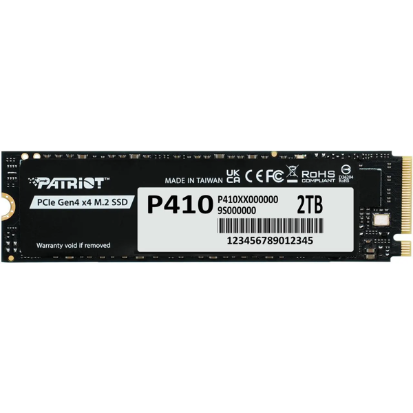 Internal Hard Drive Patriot P410P2TBM28H P410, 2TB, M.2
