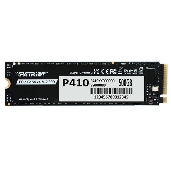 Internal Hard Drive Patriot P410P500GM28H P410, 500GB, M.2