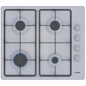 Built-in Gas Cooktop Bosch PBP6C5K60Q, Silver