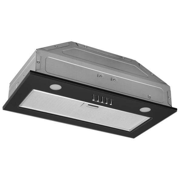 ჩასაშენებელი გამწოვი Ardesto HFI-F900GBL, 700m³/h, Built-in Hood, Black