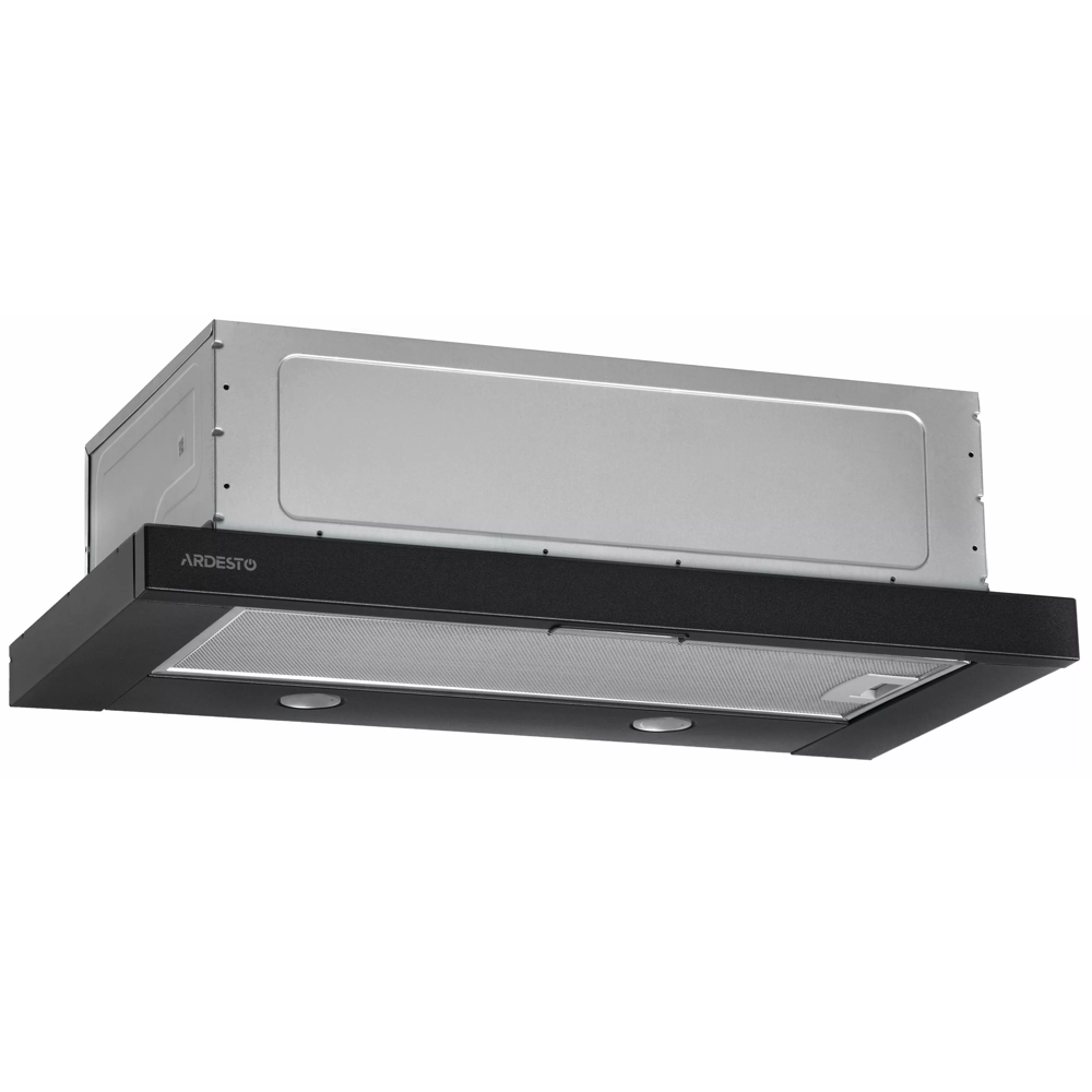 ჩასაშენებელი გამწოვი Ardesto HT-F900MBL, 700m³/h, Built-in Hood, Black