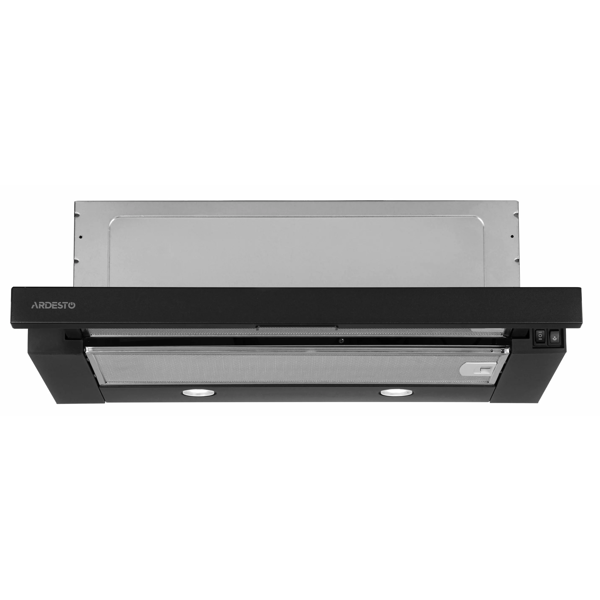 ჩასაშენებელი გამწოვი Ardesto HT-F900MBL, 700m³/h, Built-in Hood, Black