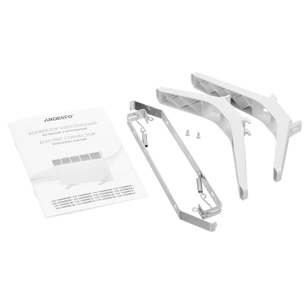 Electric Heater Ardesto CH-2500MCW, 2500W, 25m², White