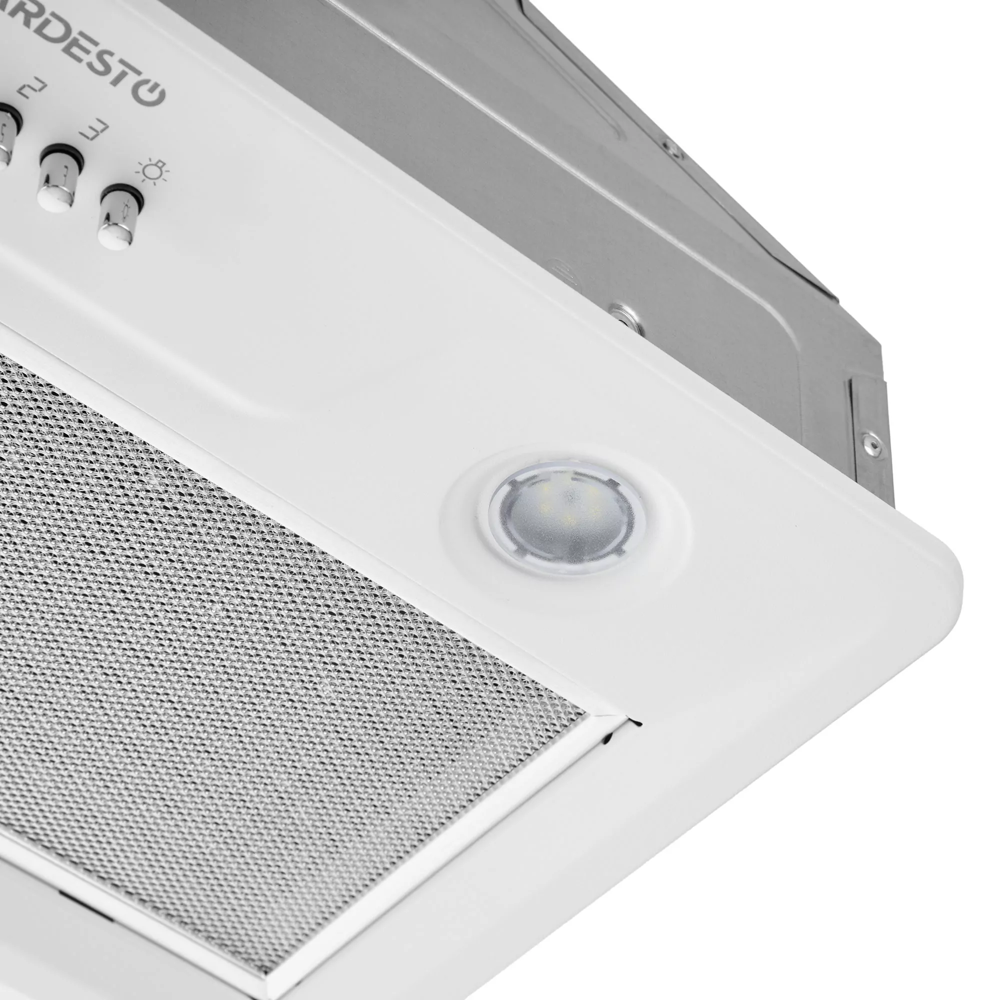 ჩასაშენებელი გამწოვი Ardesto HFI-F900MW, 700m³/h, Built-in Hood, White