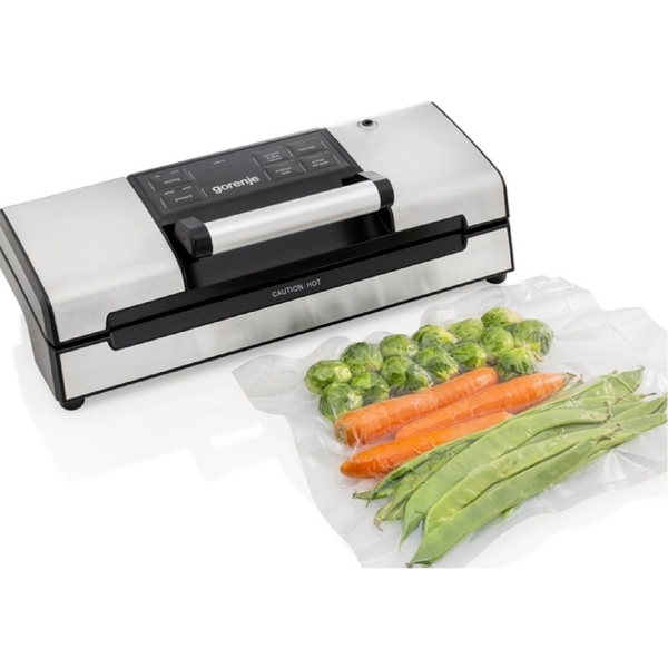 ვაკუუმის აპარატი Gorenje VS120E PRO, Vacuum Machine, Black/Grey