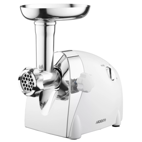 ხორცსაკეპი Ardesto MGA-2000W, 2000W, Meat Grinder, White/Silver
