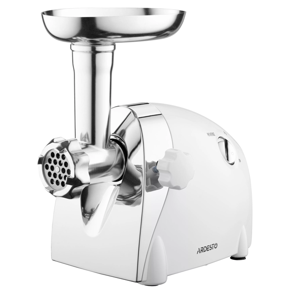 ხორცსაკეპი Ardesto MGA-2000W, 2000W, Meat Grinder, White/Silver