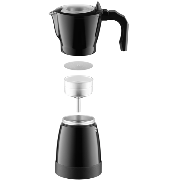 Coffee Maker Ardesto CMM-X300B Moka Pot, 480W, 0.3L, Black