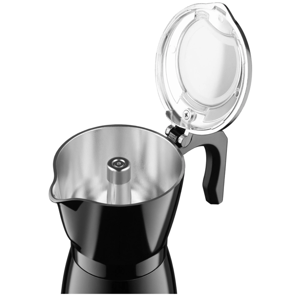 Coffee Maker Ardesto CMM-X300B Moka Pot, 480W, 0.3L, Black