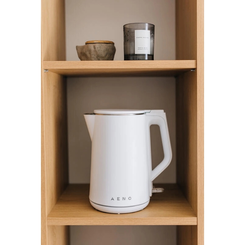 ელექტრო ჩაიდანი Aeno EK2, 1.5L, Electric Kettle, White