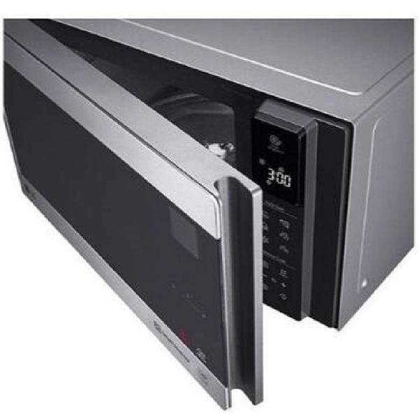 მიკროტალღური ღუმელი LG MS2595CIS.BSSQMER, 1000W, 25L, Microwave Oven, Black/Silver