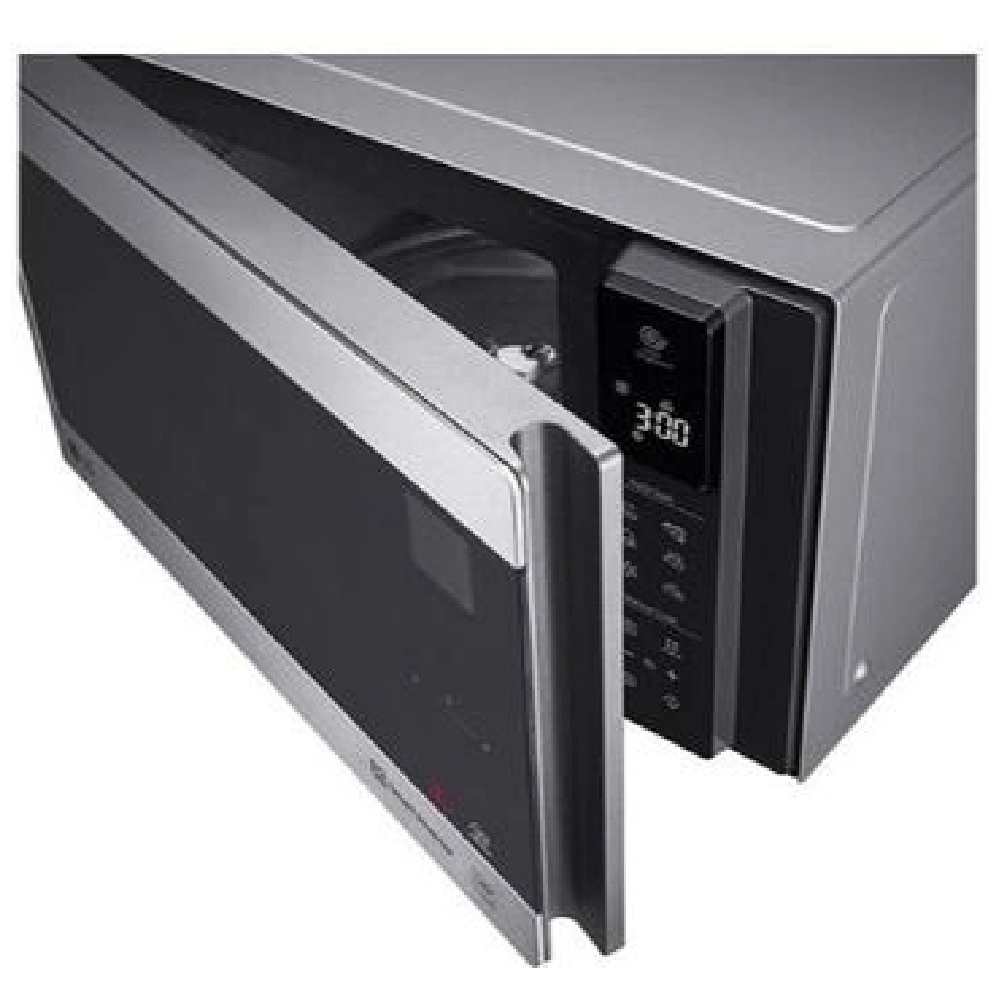 მიკროტალღური ღუმელი LG MS2595CIS.BSSQMER, 1000W, 25L, Microwave Oven, Black/Silver