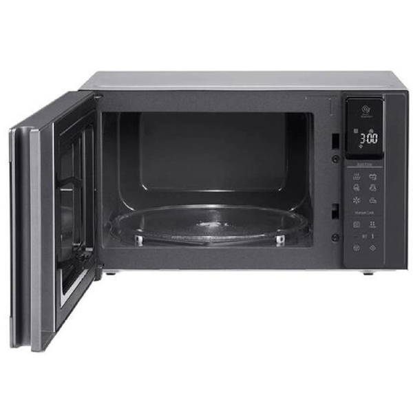მიკროტალღური ღუმელი LG MS2595CIS.BSSQMER, 1000W, 25L, Microwave Oven, Black/Silver