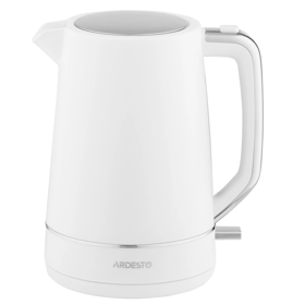 ელექტრო ჩაიდანი Ardesto EKL-450W, 2200W, 1.7L, Electric Kettle, White