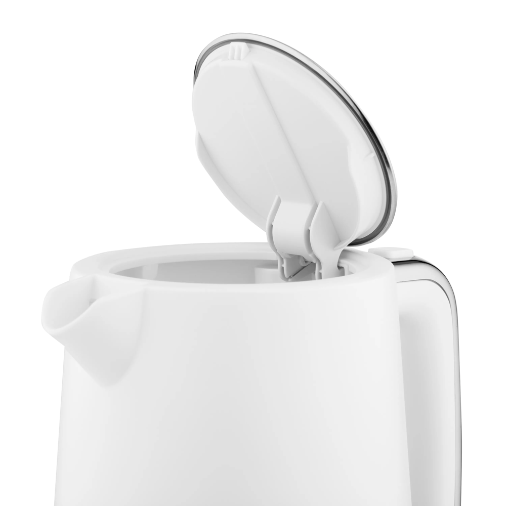 ელექტრო ჩაიდანი Ardesto EKL-450W, 2200W, 1.7L, Electric Kettle, White